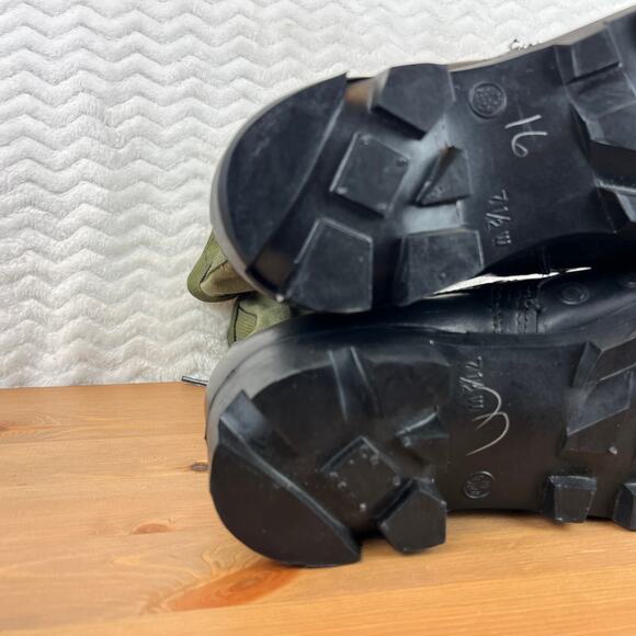 Vintage US ARMY Vietnam Era Style Ro-Search OD Jungle Combat Jump BOOTS SIZE 7.5 - Picture 11 of 14